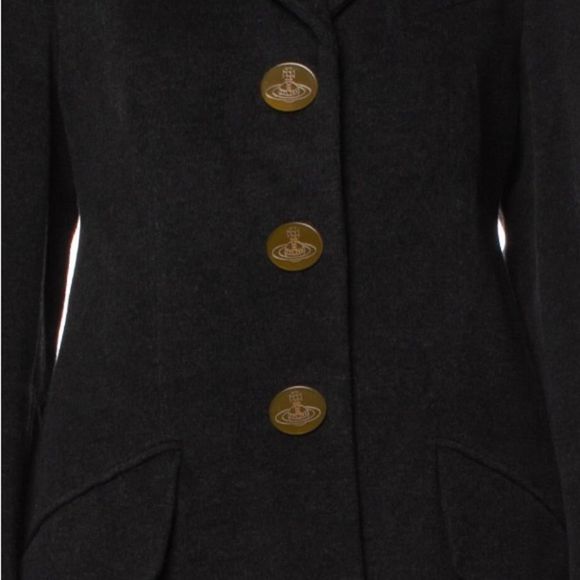 Vivienne Westwood Long Grey Coat - Picture 4 of 6